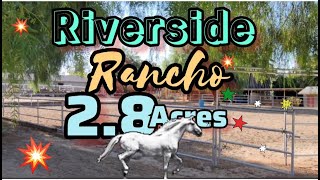 HERMOSO Rancho de venta para caballos en Riverside Ca [upl. by Rickard]