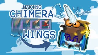 Growtopia Making Chimera Wings [upl. by Ahsilak]