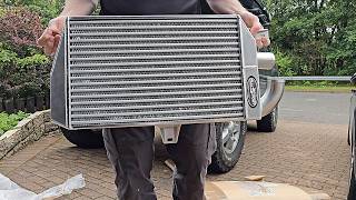 Huge Intercooler for the Land Cruiser 1HDFTE [upl. by Aggappora]