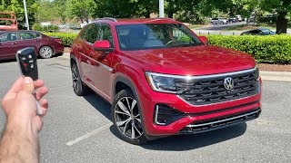 2024 Volkswagen Atlas Cross Sport SEL Premium R Line Start Up Test Drive Walkaround and Review [upl. by Sikorski785]