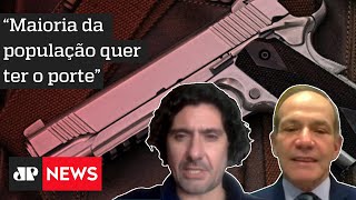 Porte de armas no Brasil deve ser legalizado  PRÓS E CONTRAS [upl. by Cesar515]