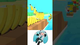 Miku Hatsune chipichipi 🍌😘funnyvideo shorts memes [upl. by Jaela475]