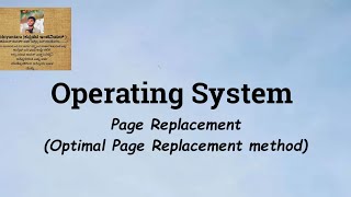 Optimal Page Replacement Method ಕನ್ನಡದಲ್ಲಿPage Replacement Operating System [upl. by Kaylyn]