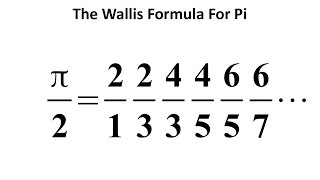 Surprising formula for π  the Wallis product [upl. by Dnomso]