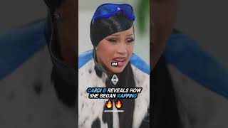 Cardi B REVEALS How She BEGAN Rapping 🔥 [upl. by Roche]