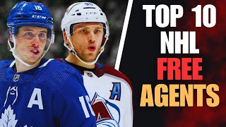 Ranking The Top 10 NHL FREE AGENTS 2025 Offseason [upl. by Eoz951]