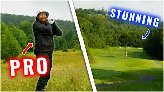 Can a Pro Golfer break par at Bunclody Golf Club [upl. by Samohtnhoj316]