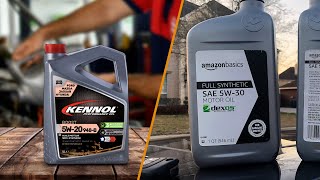 5w20 Vs 5w30 Engine Oil  What is the Difference  Which Oil Is Thicker [upl. by Sternlight440]