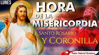 🩸LA HORA DE LA MISERICORDIA Coronilla dela Misericordia y Santo Rosario de hoy lunes 27 de noviembre [upl. by Kean]