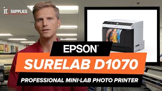 EPSON SureLab D1070  Professional MiniLab Photo Printer [upl. by Koorb]