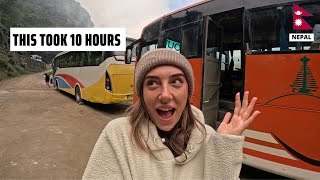 12 Luxury Bus from Kathmandu to Pokhara Nepal [upl. by Gilson]