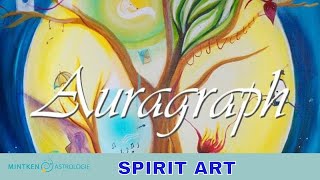 AURAGRAPHEN malen SPIRIT ART  mediales Malen mit Astrologin Vera MINTKEN [upl. by Osicnarf]