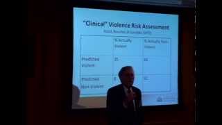 John Monahan presents Sentencing Risk Assessment amp ReOffending Stanford March 2013 [upl. by Mable234]