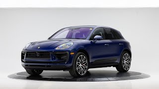 2024 Porsche Macan S Gentian Blue Metallic  P7504 [upl. by Seidler]