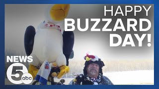 Buzzard Day brings hope for spring [upl. by Elocn]