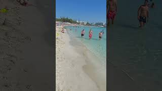 Cyprus AyiaNapa🇨🇾 Nissi Beach 🏖☀️ [upl. by Assanav]