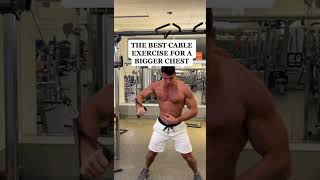 How To Perform The Heavy Single Arm Cable Crossover For A Bigger Chest Exercise Demonstration [upl. by Latsyrcal]