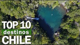 TOP 10  OS MELHORES LUGARES do CHILE [upl. by Daj]