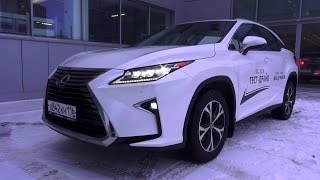 2016 Lexus RX 200t AWD Luxury Обзор интерьер экстерьер двигатель [upl. by Nnahgiel]