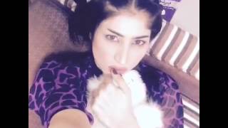 qandeel baloch first dubsmash experience [upl. by Tufts]