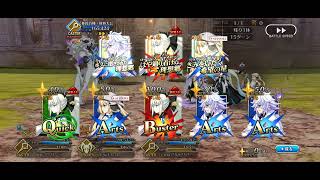 FGO JP  Road to 7 Avalon Le Fay Super Woodwose VS Team Avalonamp backup full stall [upl. by Celestina]