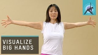 Visualize Big Yoga Hands Front and Back [upl. by Zacharia]