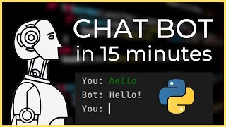 How to create an accurate Chat Bot Response System in Python Tutorial 2021 [upl. by Steve]