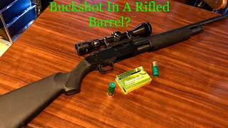 What Happens When You Shoot Buckshot In A Rifled Barrel [upl. by Key]