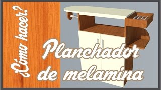 Como hacer un PLANCHADOR DE MELAMINA [upl. by Atthia97]