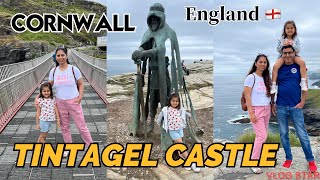 CORNWALL VlOG  TINTAGEL CASTLE TOUR  KING ARTHUR  ENGLAND TRAVEL  BEAUTIFUL ATLANTIC OCEAN [upl. by Bruce544]