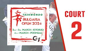 Bulgaria Open G1E2  Sofia 2024  Court 2 [upl. by Pruter]