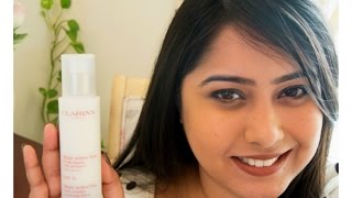 Review Clarins multiactive day early wrinkle correcting lotion with SPF 15 [upl. by Oinotna]