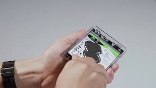 ORICO How To  Install A ORICO Transparent Hard Drive Enclosure [upl. by Fenwick]