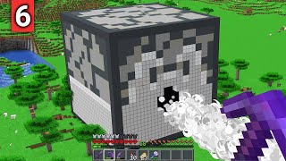 I Built The WORLDS BIGGEST Dispenser in Minecraft Hardcore [upl. by Llovera]