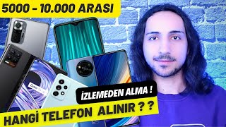 5000  10000 TL Arası Hangi Telefon ALINIR  Ocak 2023  ZAMLANMADAN ALIN [upl. by Ggerg]