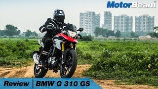 BMW G 310 GS Review  Better Value Than R  MotorBeam [upl. by Mussman]