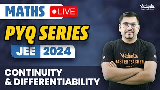 Continuity amp Differentiability Class 12 PYQs  Class 12 Maths  JEE 2024  Harsh Sir VedantuMath [upl. by Butterworth]