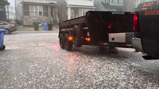 Hailstorm Calgary August 5 2024 [upl. by Gladi166]