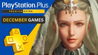 PlayStation Plus Extra And Premium DECEMBER Lineup  2023 [upl. by Doss367]