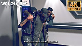 Wrench Saves Aiden and Jackson Pearce  Watch Dogs Legion Bloodline DLC 2021 [upl. by Gabriello]