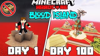 I Survived 100 Days on Blood Island Minecraft Hardcorehindi [upl. by Adele31]