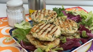 Ricetta definitiva per hamburger di pollo e zucchine  Delizioso e facile da preparare [upl. by Nenney]