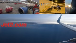 Jet2 Airbus A321211 full flight Manchester to Cyprus Paphos [upl. by Ahsennod835]