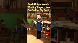 Top 5 Unique Woodworking Projects You Can Sell for Big Profits  Wood Working Zone [upl. by Dwain]