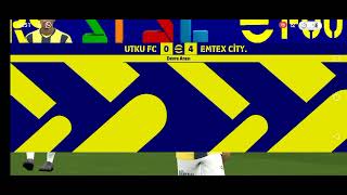 KENDÄ° EFOTBALL LÄ°GÄ°MÄ°ZÄ° OLUĹžTURDUK Ä°LK MAĂ‡ EMTEX CÄ°TY VS UTKU FC [upl. by Hafital54]