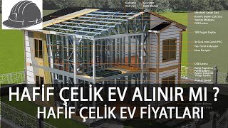 PREFABRİK EV İLE BETONARME EV KIYASLAMASI [upl. by Susejedesoj]