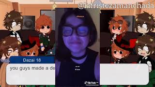 Soukoku timelines react to themselves Chuuya 15 [upl. by Bazar]