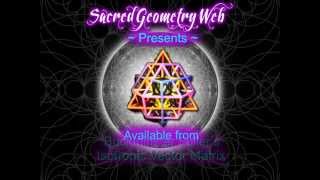 64 Tetrahedron Grid Buckminster Fuller Nassim Haramein 3D printing [upl. by Razaele]