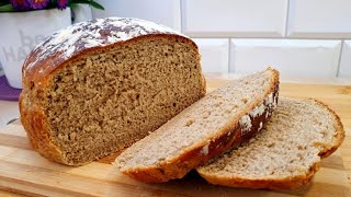 Ich kaufe kein Brot mehr Neues perfektes Rezept für schnelles Brot in 5 Minuten Vollkornbrot [upl. by Iemaj]