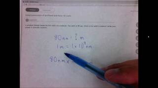 22d Interconversion of prefixed and base SI units [upl. by Ayifa638]